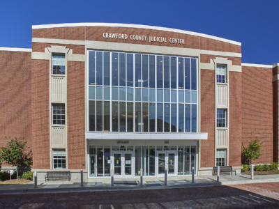 Crawford County Judicial Center Entrance