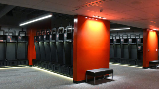 Football Stadium Locker Room