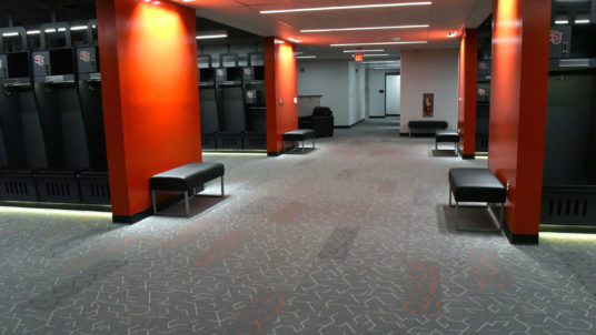 Football Stadium Locker Room