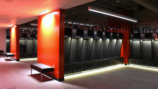 Football Stadium Locker Room